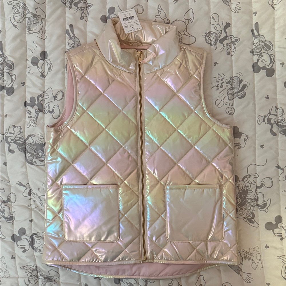 Crewcuts Pink Outerwear Vest